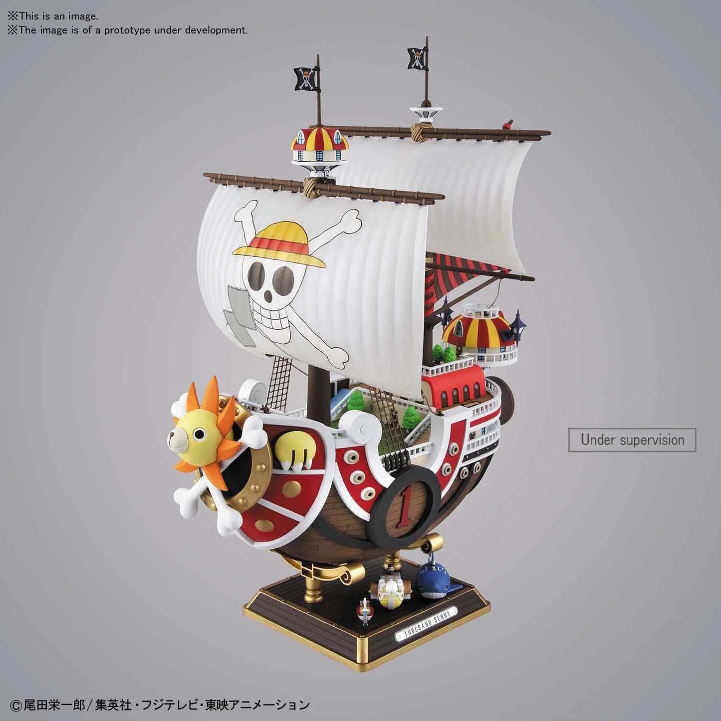 Thousand Sunny Land of Wano Ver. Model Ship