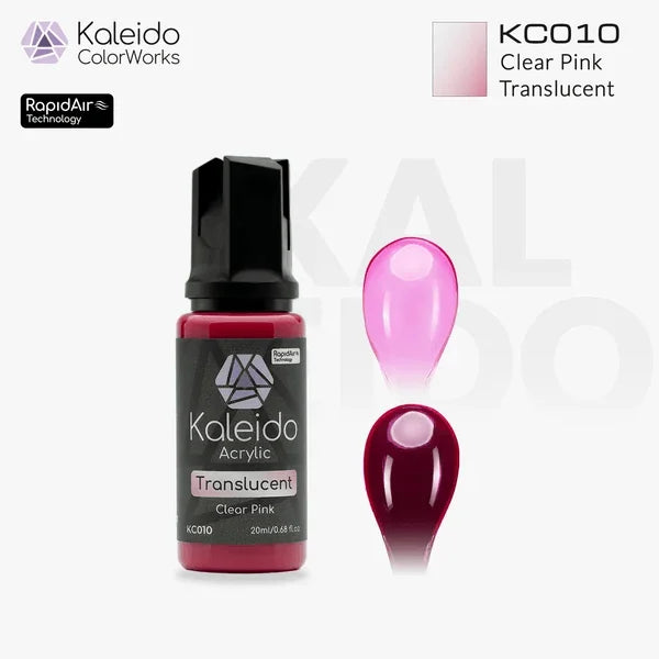 KC010 Clear Pink (Box of 6)