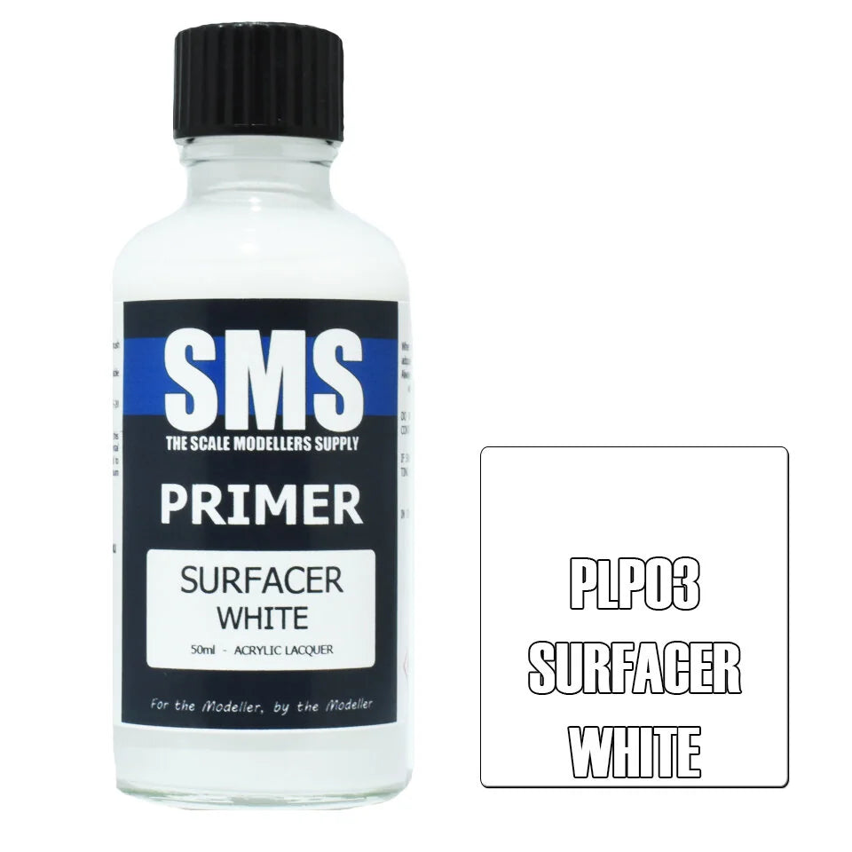 Primer SURFACER WHITE 50ml (Box of 6)