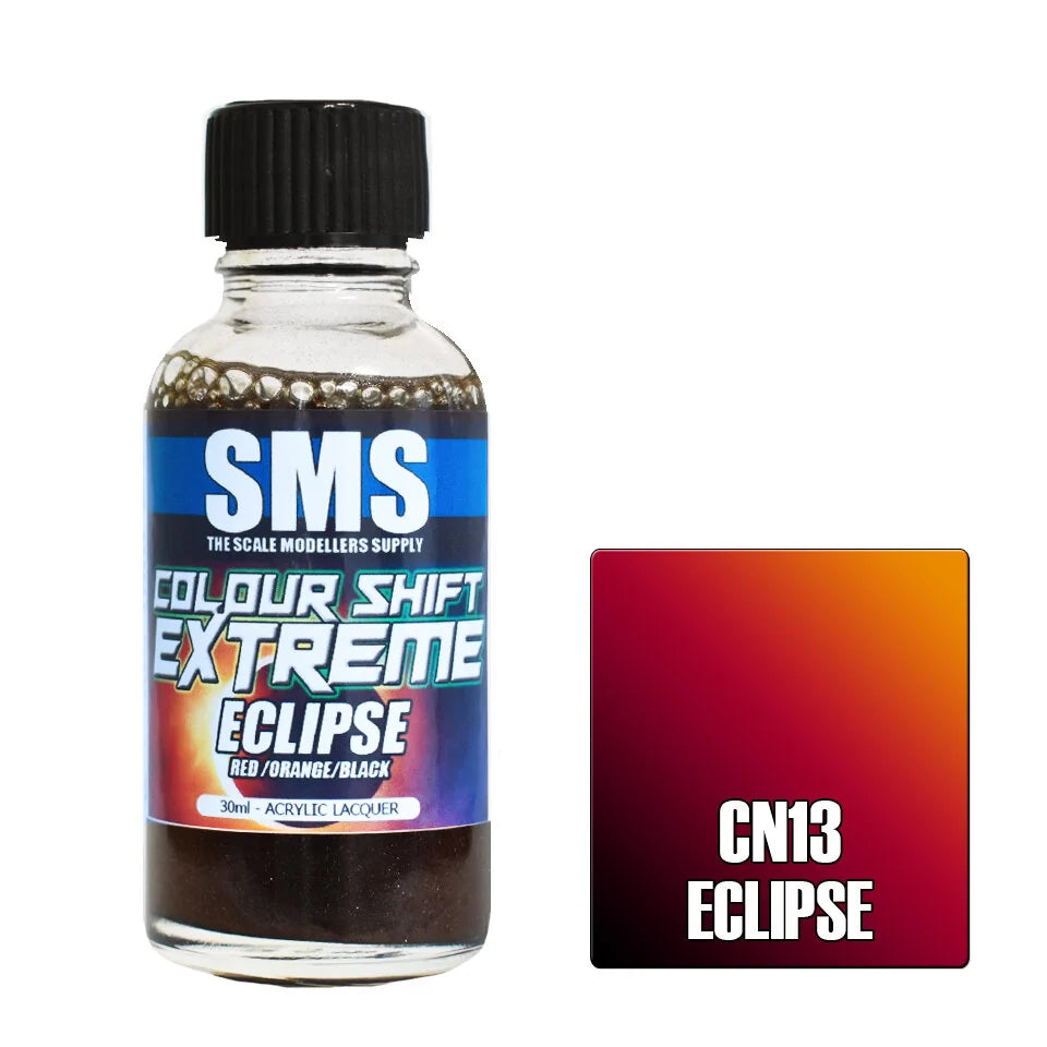 Colour Shift Extreme ECLIPSE (RED/ORANGE/BLACK) 30ml (Box of 6)