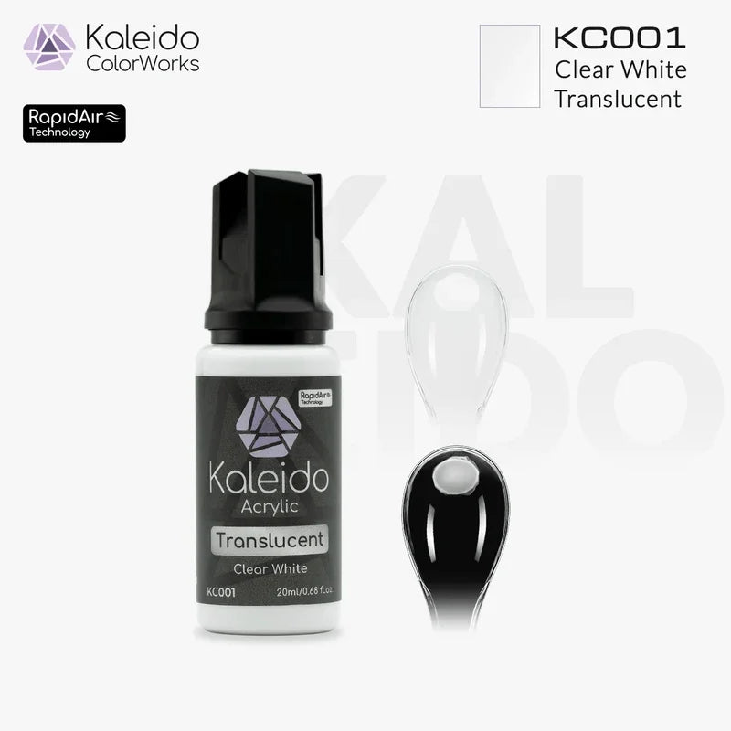 KC001 Clear White (Box of 6)