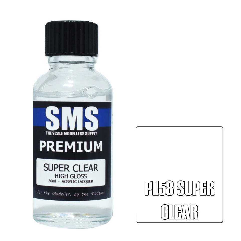 Premium SUPER CLEAR (HIGH GLOSS) 30ml (Box of 6)