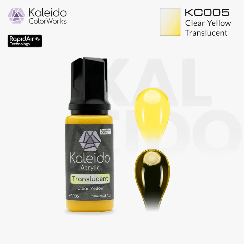KC005 Clear Yellow (Box of 6)