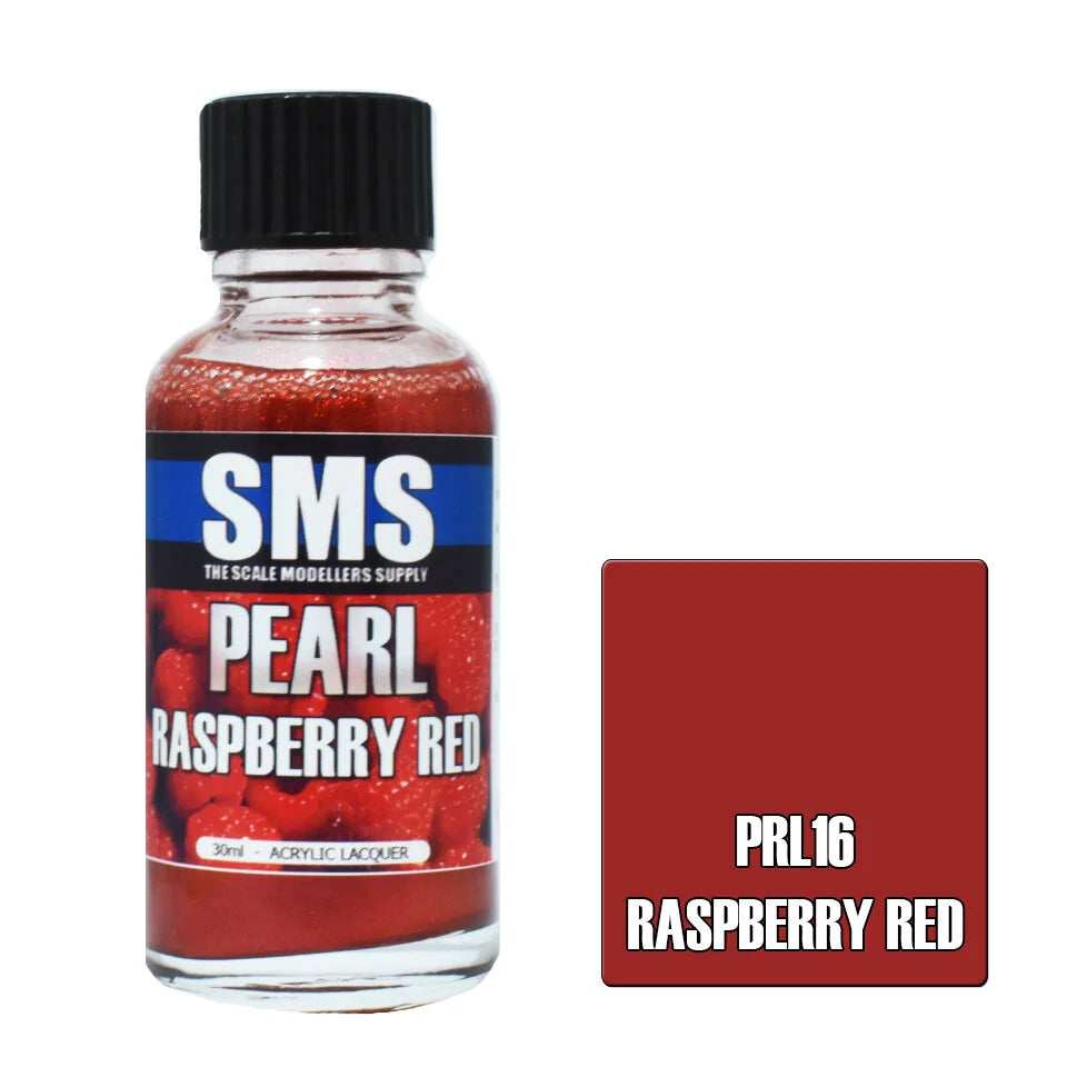 Pearl RASPBERRY RED 30ml (Box of 6)