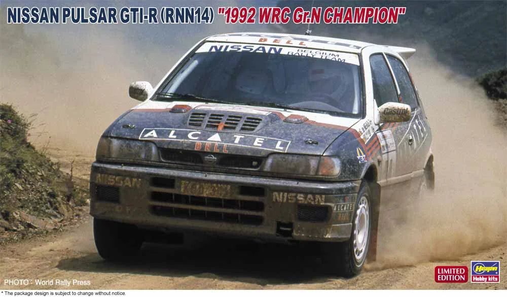 1/24 NISSAN PULSAR GTI-R (RNN14) "1992 WRC Gr.N CHAMPION"