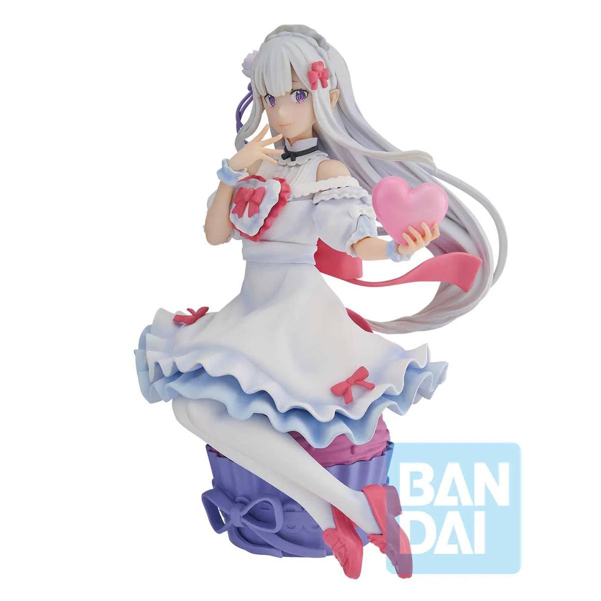 Bandai Spirits Ichibansho Emilia Sweet Happy Life Scale Figure