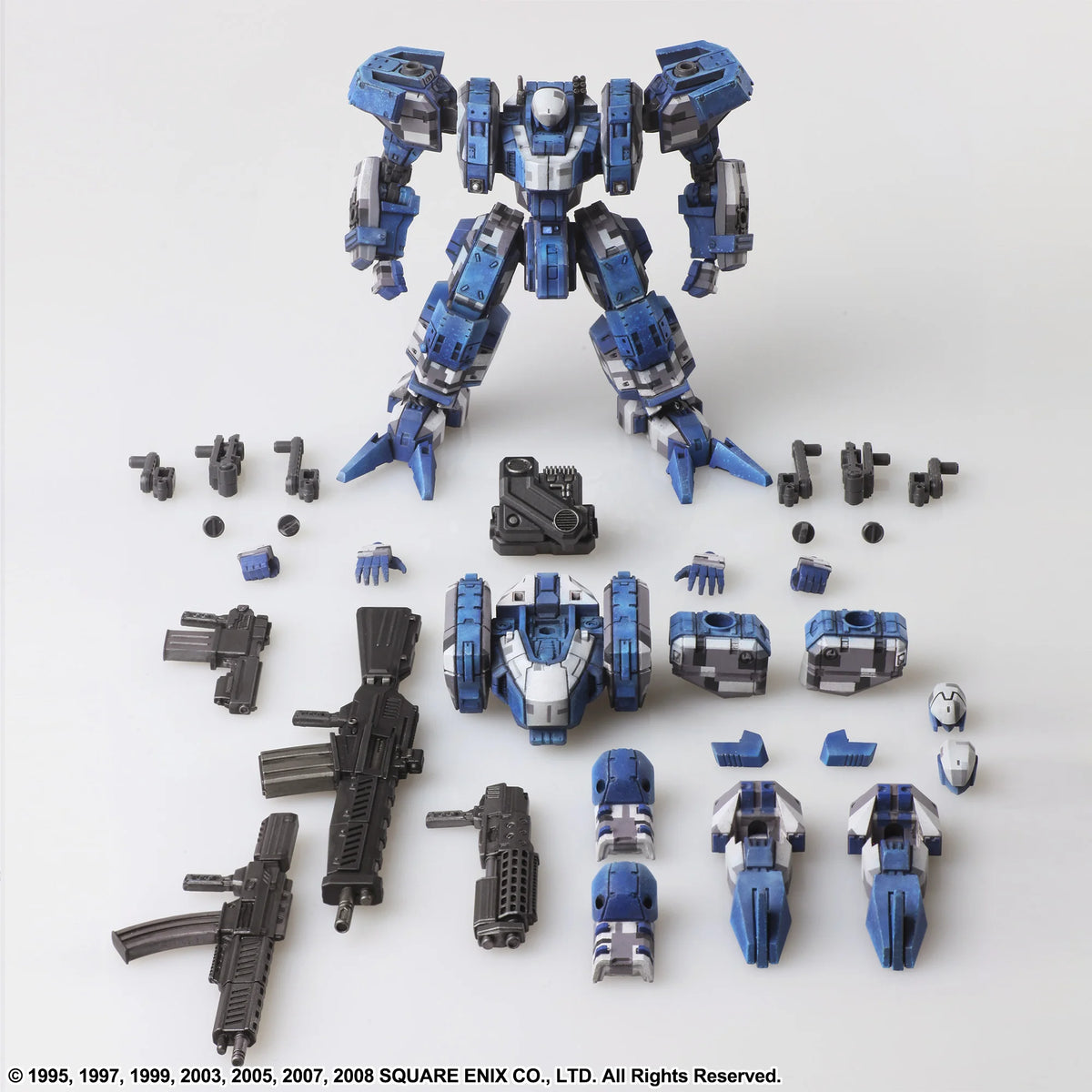 Square Enix Front Mission Zenith DV 1/72 Scale Model Kit (4-Unit White Set)