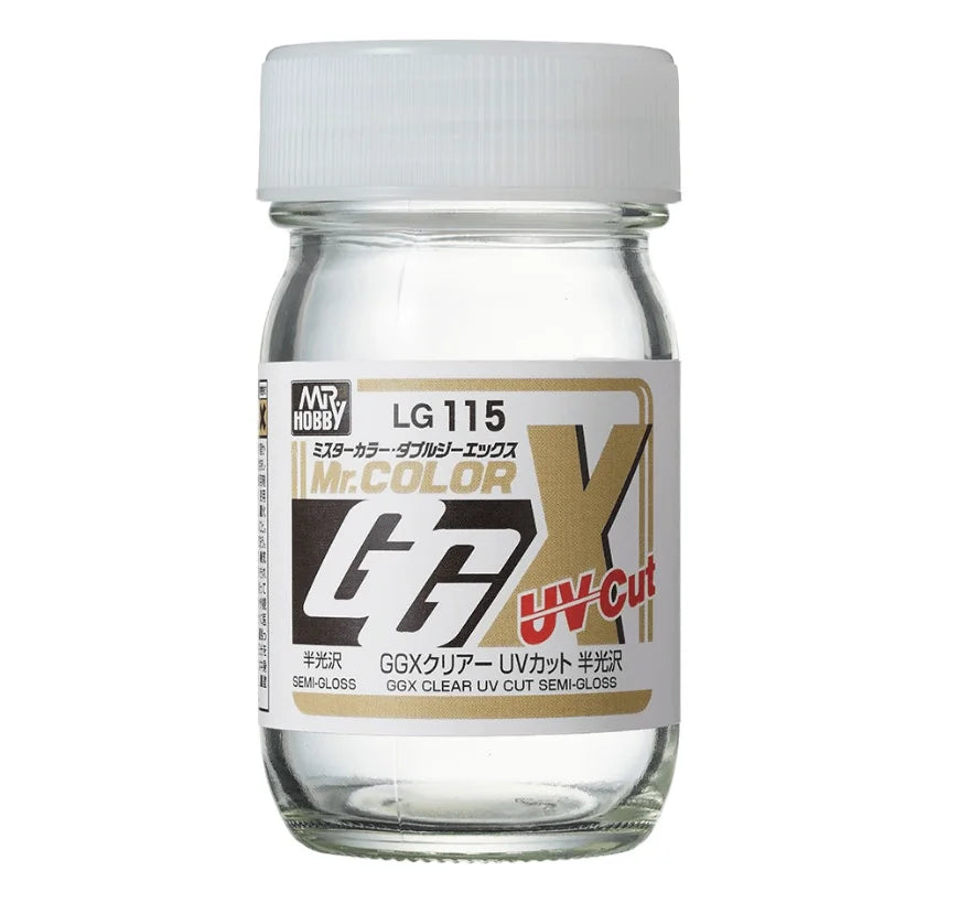 GGX CLEAR UV CUT SEMI-GLOSS (Box of 6)