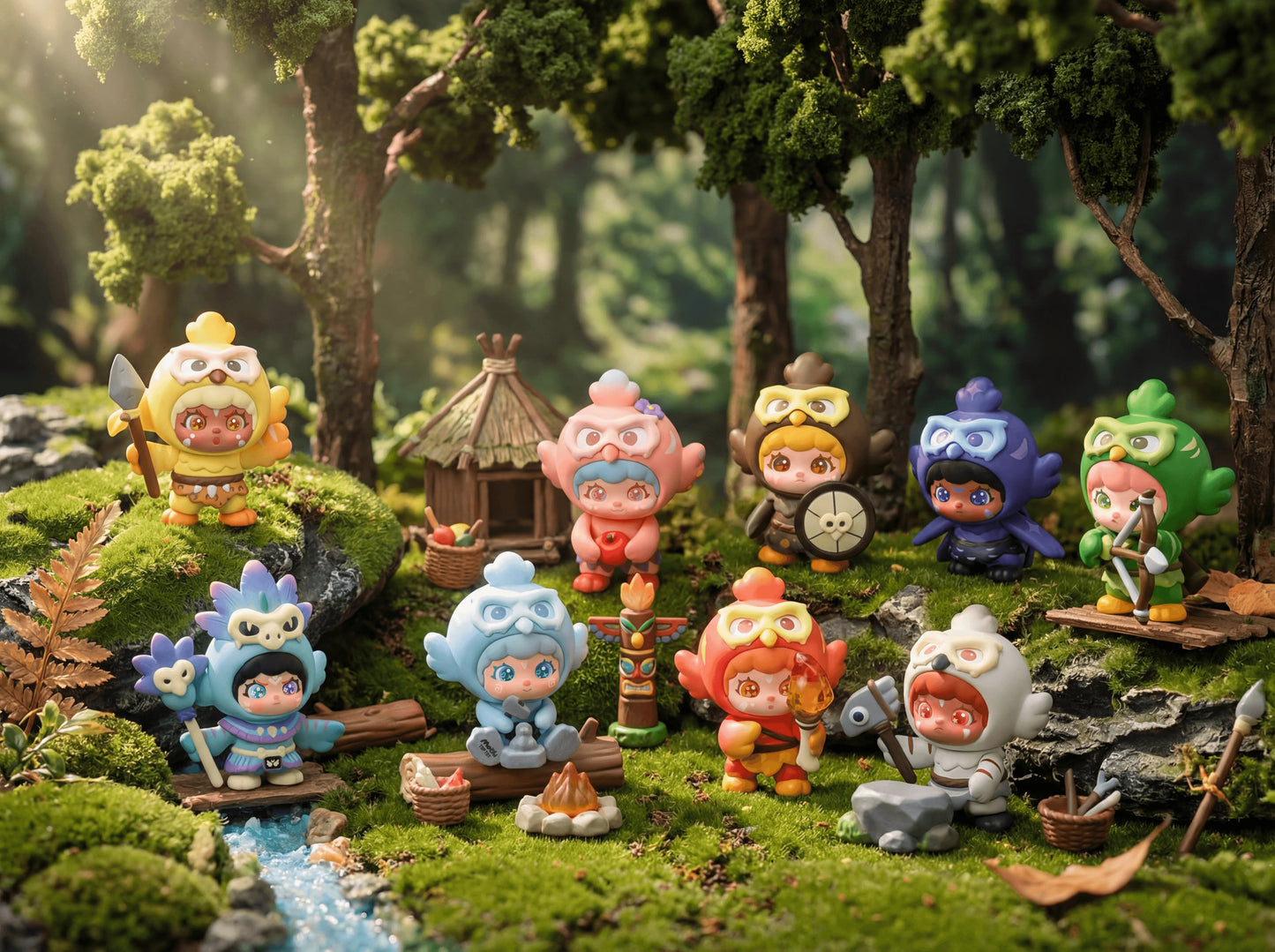Mochi Coo Coo Guardians Series Figures Blind Box
