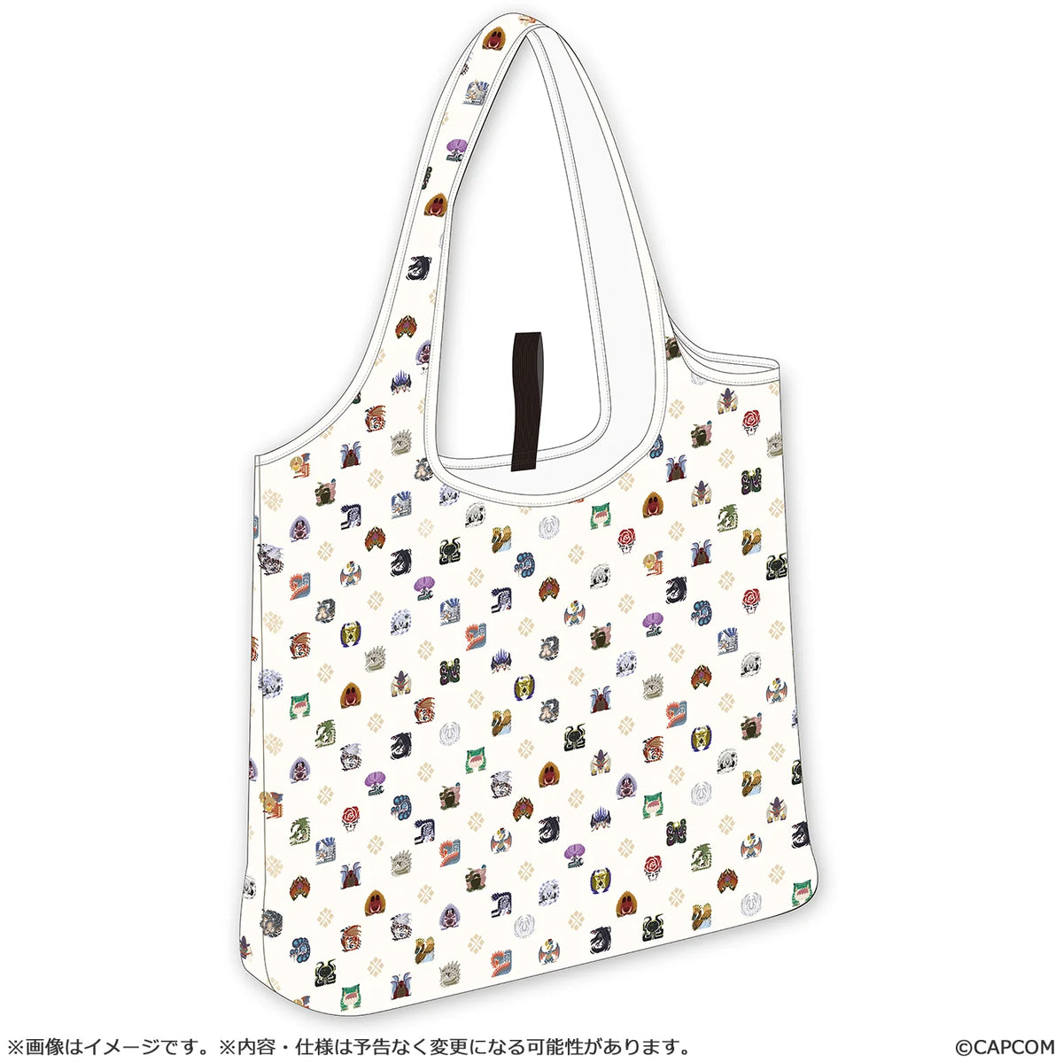 Reusable Shopping Bag Monster Hunter Wilds monster icon