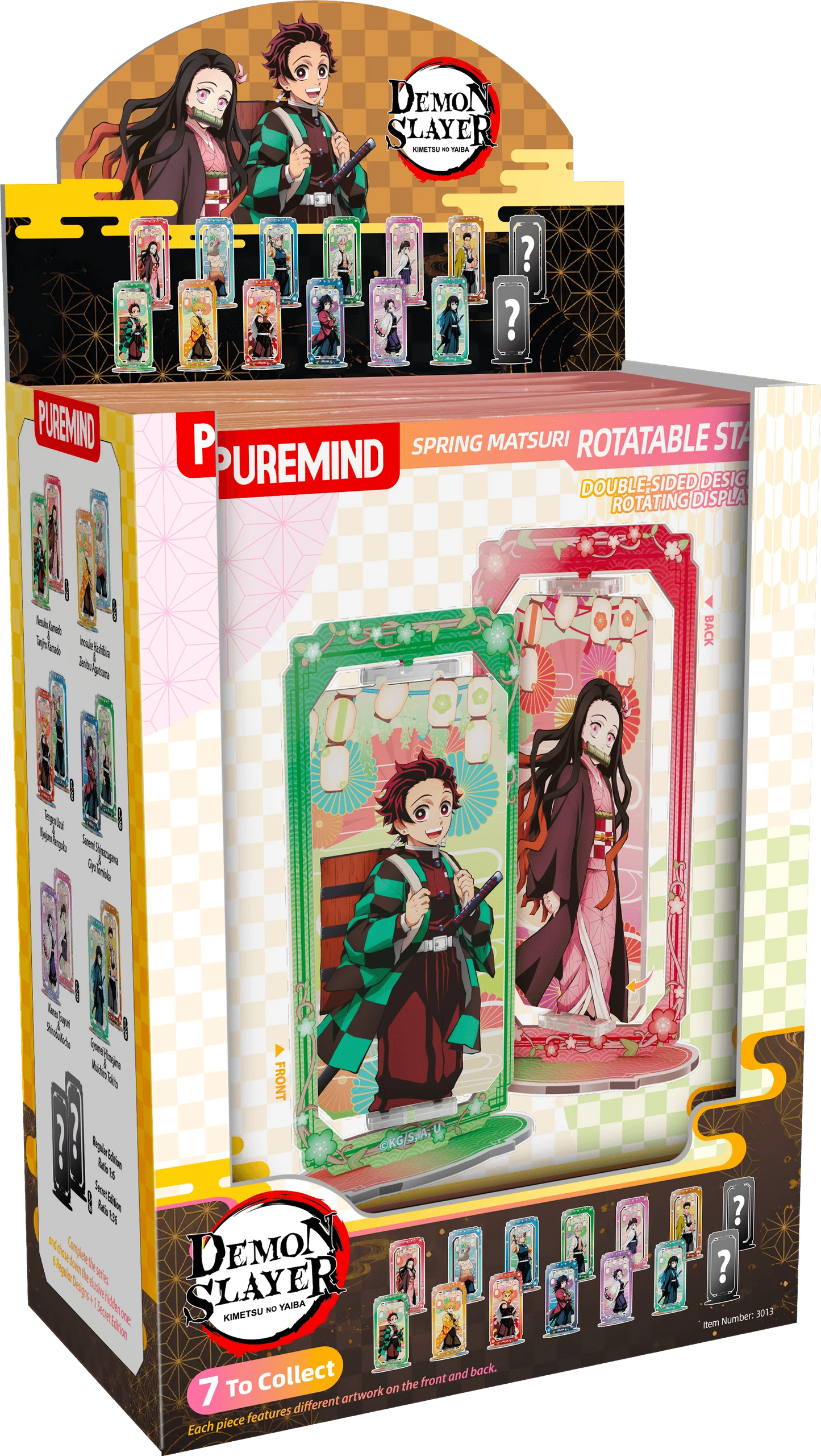 Demon Slayer - Spring Matsuri Rotatable Stand (Box of 6)