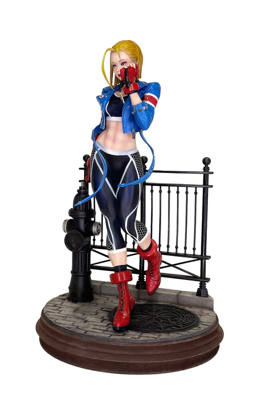 Capcom Street Fighter 6 Cammy Figure Builder Creator's Model Painted PVC Figure