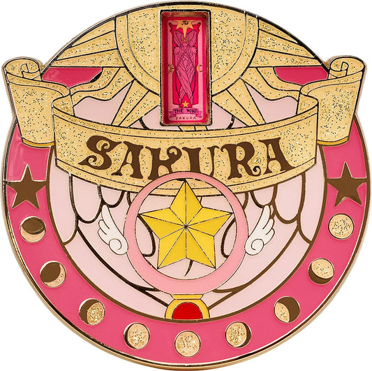 GoodSmile Moment Cardcaptor Sakura 25th Anniversary Rotating Metal Badge