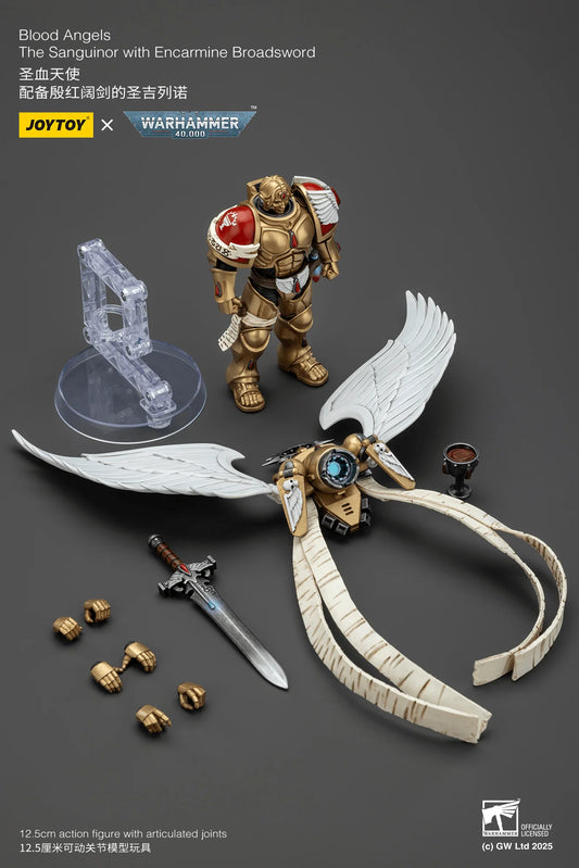 Blood Angels The Sanguinor with Encarmine Broadsword