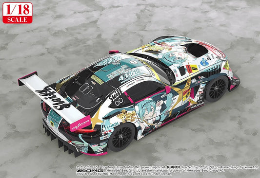 (Rerelease) 1/18th Scale Good Smile Hatsune Miku AMG: 2018 Final Race Ver.