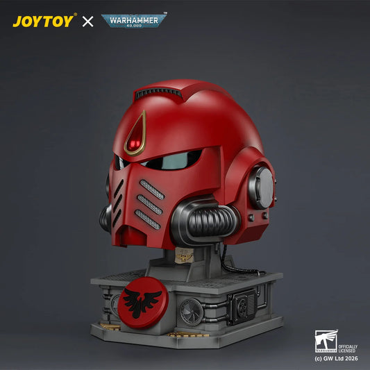 Blood Angels MkX Helmet & Display Stand