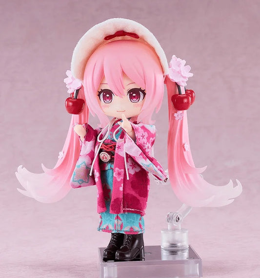 Good Smile Company Nendoroid Doll Sakura Miku Hirohako 2025 Ver. Hakodate