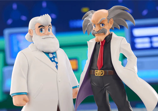 Kotobukiya Dr. Wily & Dr. Light Mega Man OSHI WORKS Figures