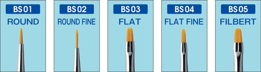 Mr.BRUSH Round brush fine (ROUND FINE)