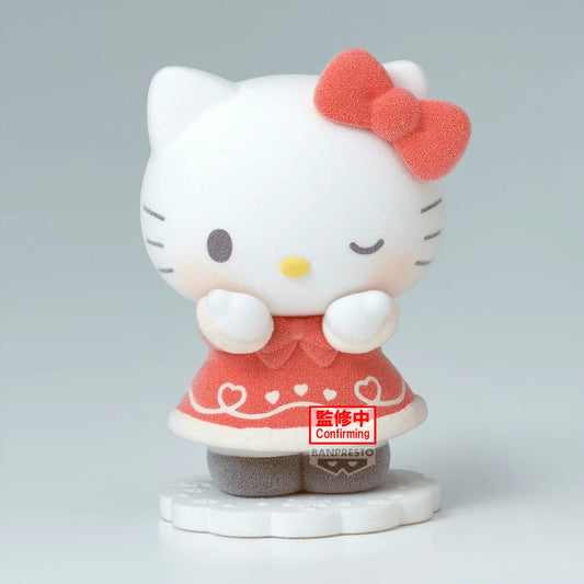 Sanrio characters Fluffy Puffy Santa ver.~Hello Kitty・Pochacco~(A:Hello Kitty)