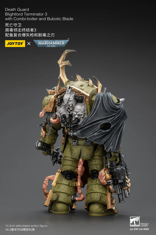Death Guard Blightlord Terminator 3 with Combi-bolter and Bubotic Blade