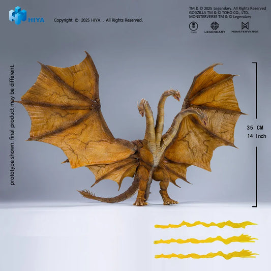 Exquisite Basic Series None Scale 10 Inch Godzilla King of the Monsters King Ghidorah 2.0
