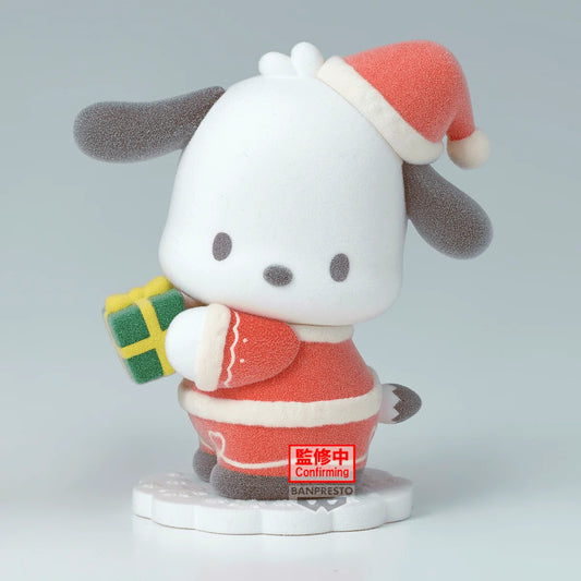 Sanrio characters Fluffy Puffy Santa ver.~Hello Kitty & Pochacco~(B:Pochacco)
