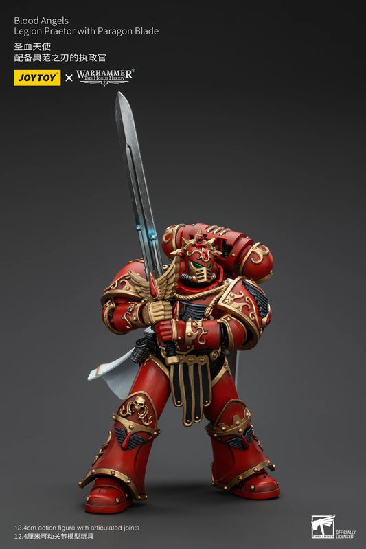Joy Toy Warhammer 40K Blood Angels Legion Praetor with Paragon Blade Action Figure