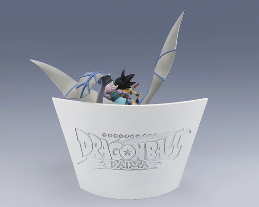 Tamashii Nations FiguartsZero Son Goku & Supreme Kai Mini Figures Dragon Ball Daima