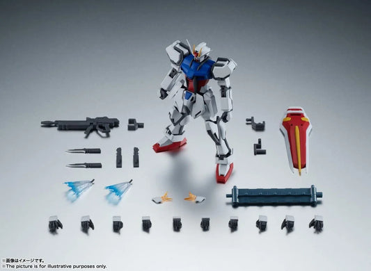Bandai Spirits Robot Spirits GAT-X105 Strike Gundam Ver. A.N.I.M.E. Action Figure