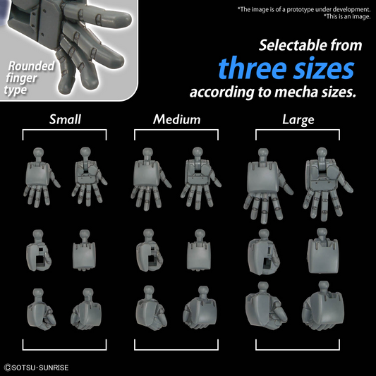 Option Parts Set Gunpla 04 (Build Hands Round)