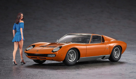1/24 LAMBORGHINI MIURA P400 SV w/ITALIAN GIRL’S FIGURE