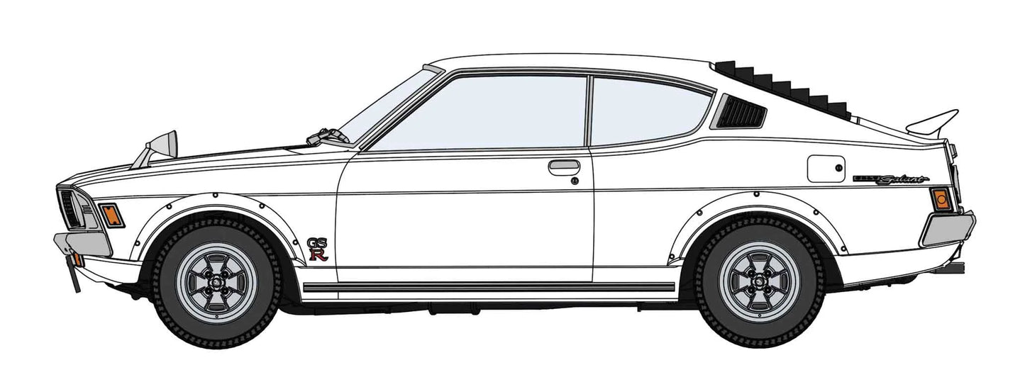 1/24 MITSUBISHI GALANT GTO 2000GSR EARLY VERSION w/REAR WING