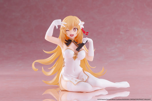 A Certain Scientific Railgun Desktop Cute Figure - Misaki Shokuho (Chinese Dress Ver.)