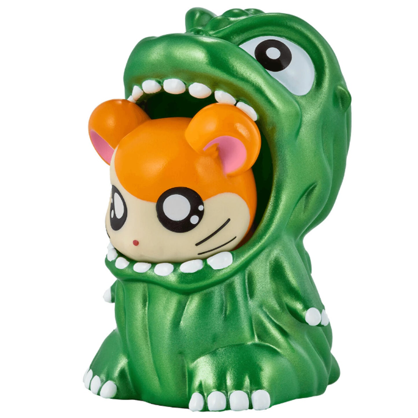 Bandai Movie Monster Series Godzilla X Hamtaro Collectible Toy - Metallic Green