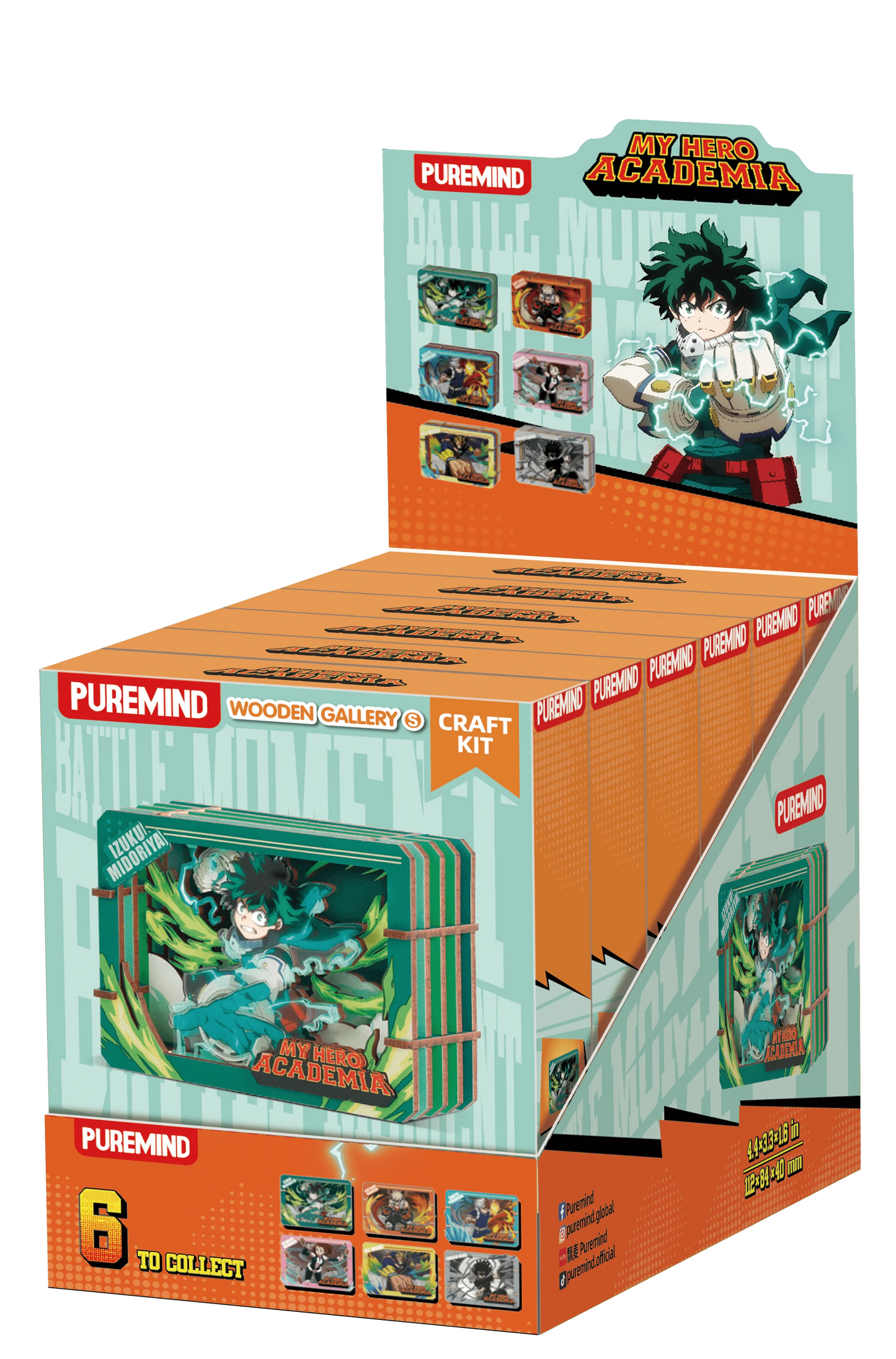 My Hero Academia - Battle Moment - S (6 units/set) (Box of 6)