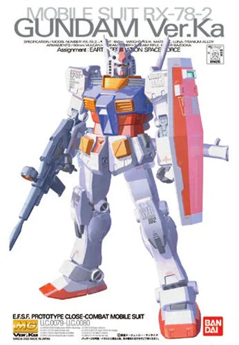 MG 1/100 RX-78-2 Gundam Ver. Ka Model Kit