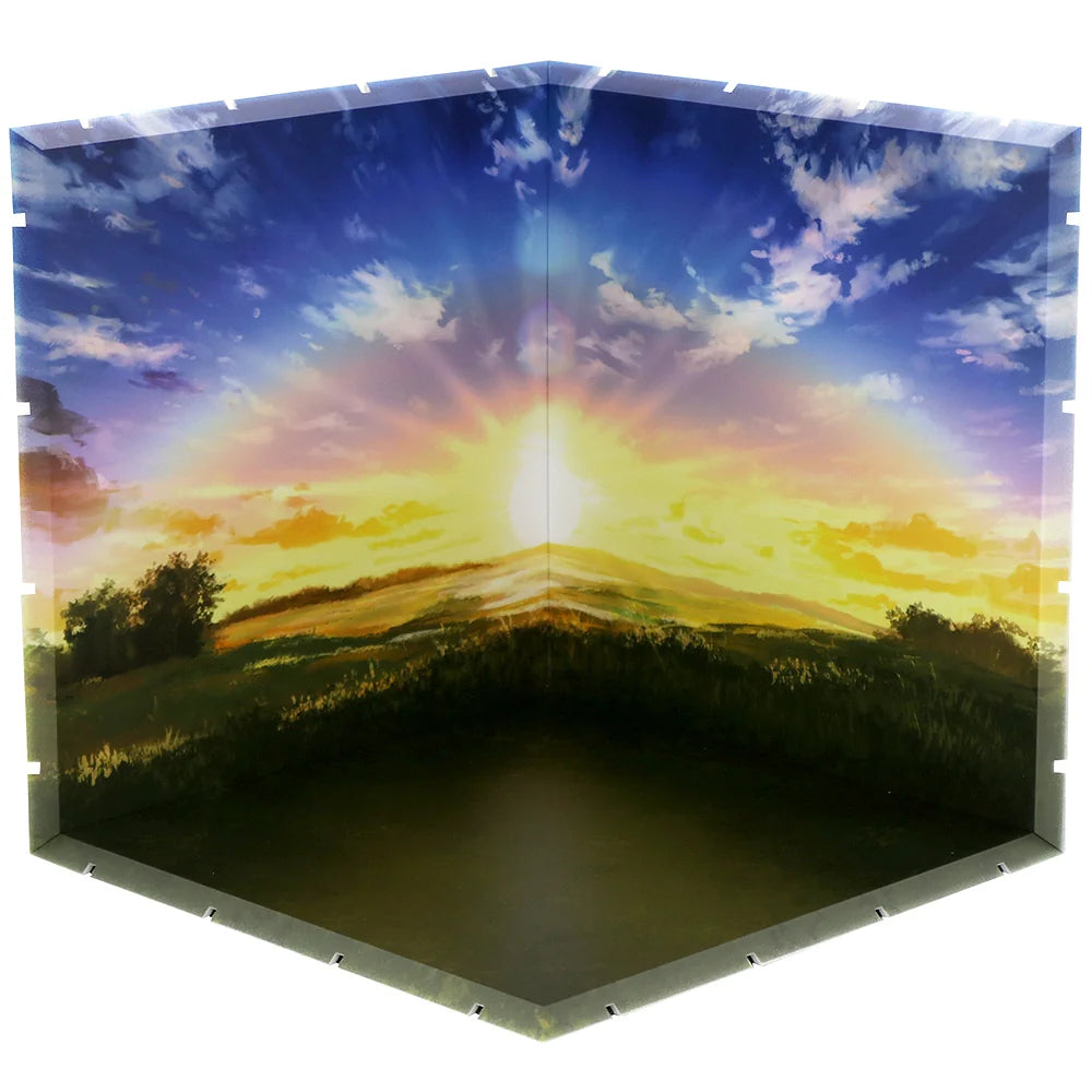 PLM Dioramansion 200 Sunrise Display Background 1/12 Scale