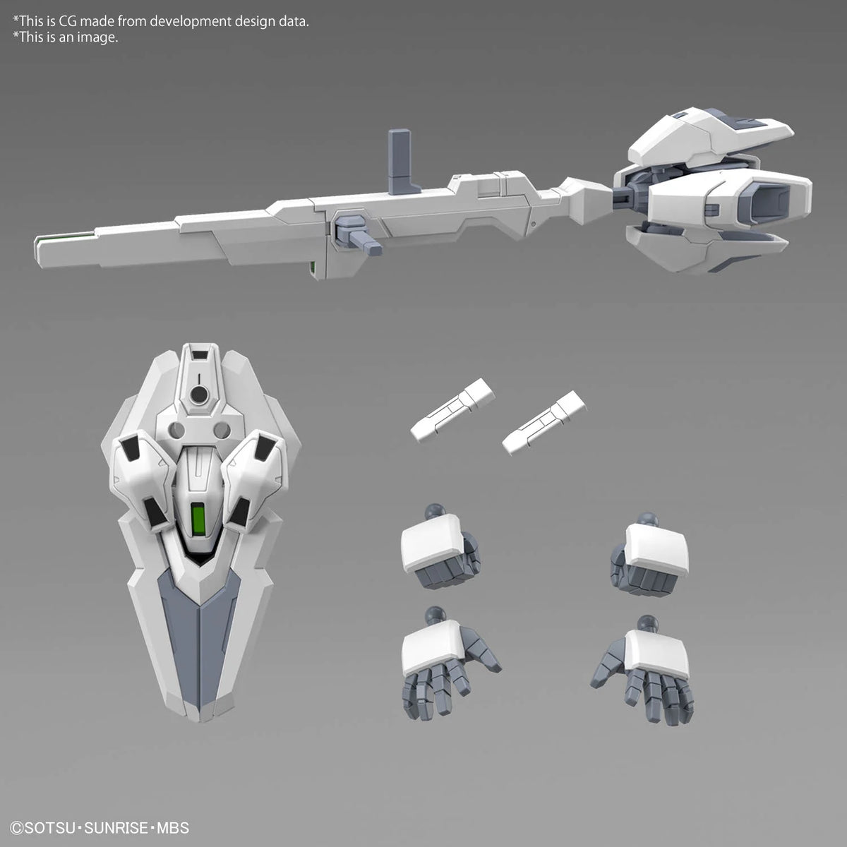 SD Cross Silhouette Gundam Calibarn Model Kit