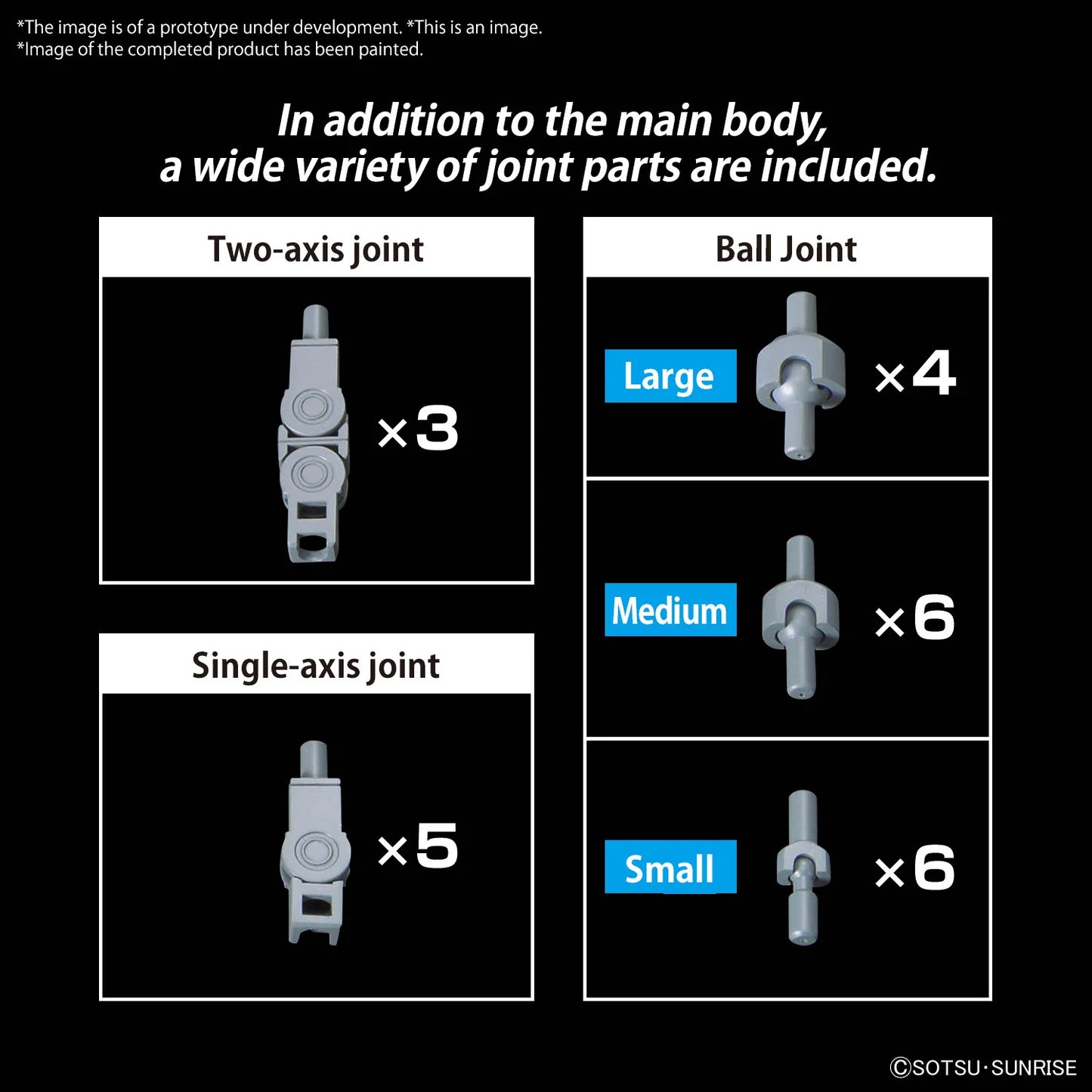 Gunpla 08 Ballden Arm Option Parts Set