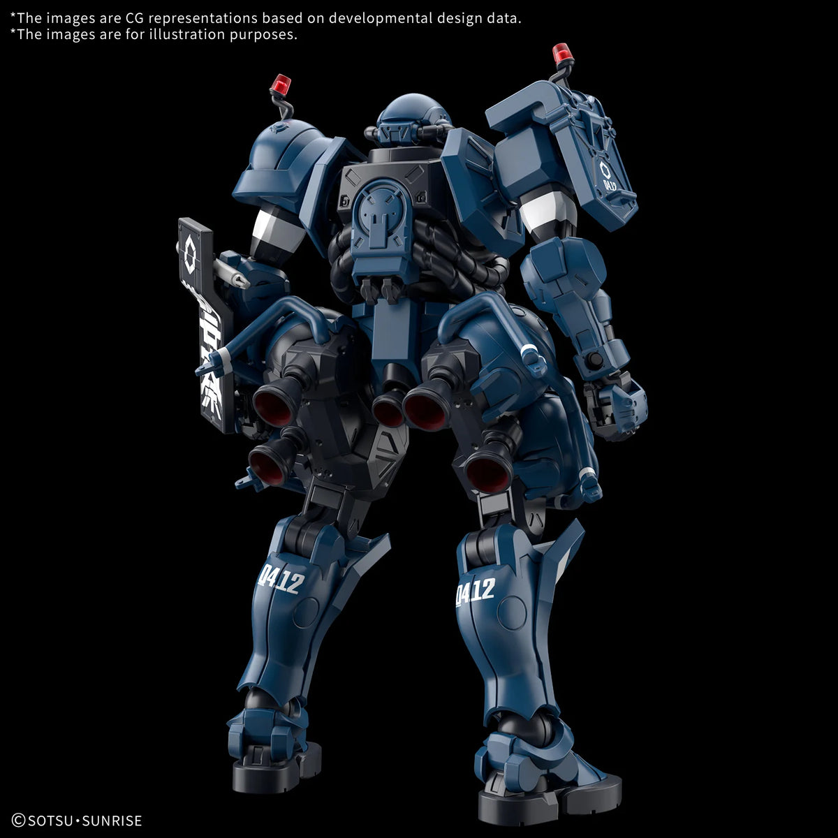 HG 1/144 Police Zaku Model Kit