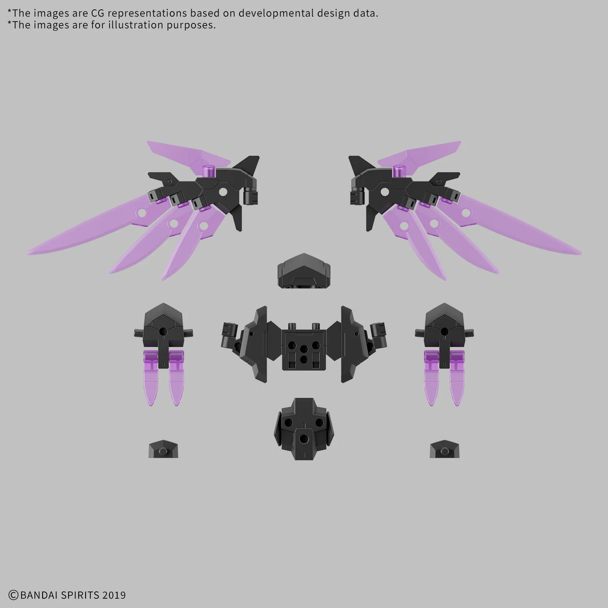 30MM 1/144 OPTION PARTS SET 22 (WING UNIT 2)