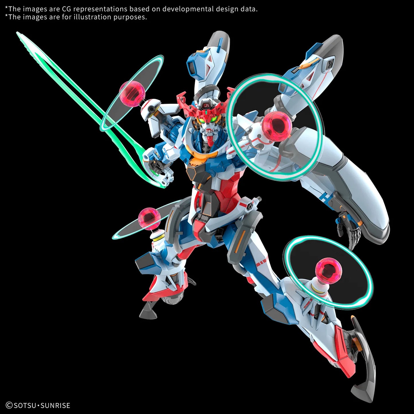 HG 1/144 GQuuuuuuX Endymion Unit Awakened Model Kit