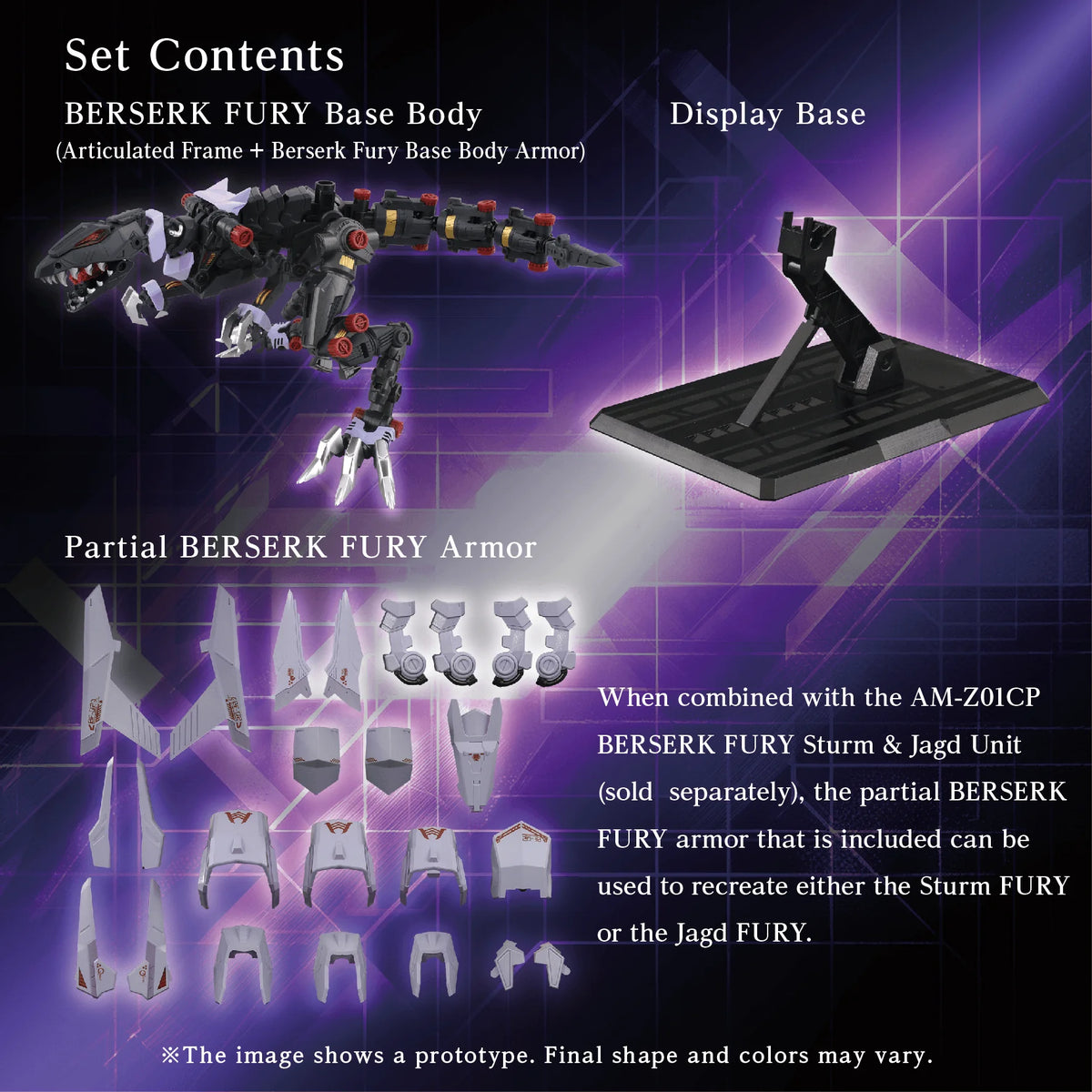 AM-Z01EX Berserk Fury (Elementary Body)