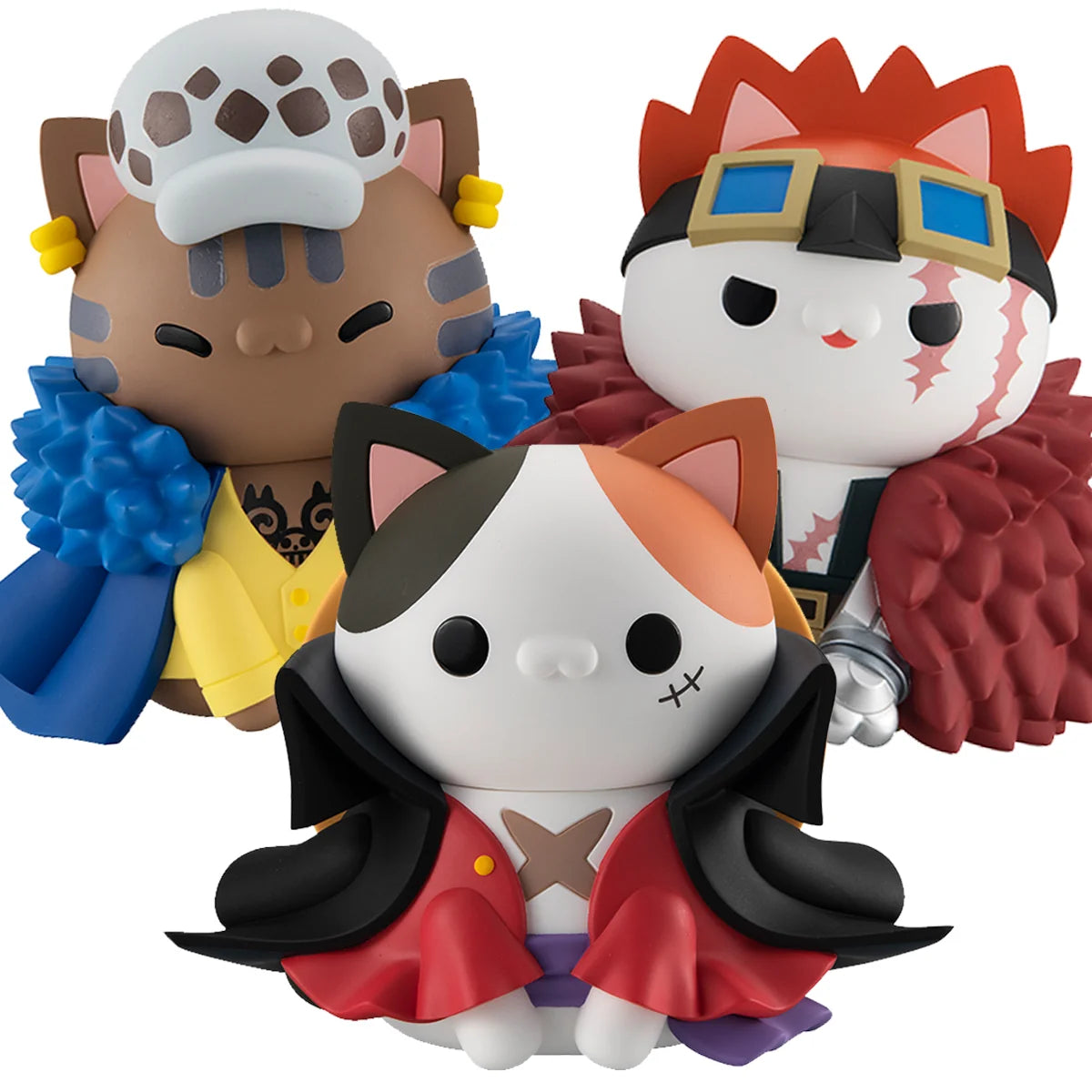 MegaHouse Mega Cat Project One Piece Nyanto Monkey D. Luffy Figure