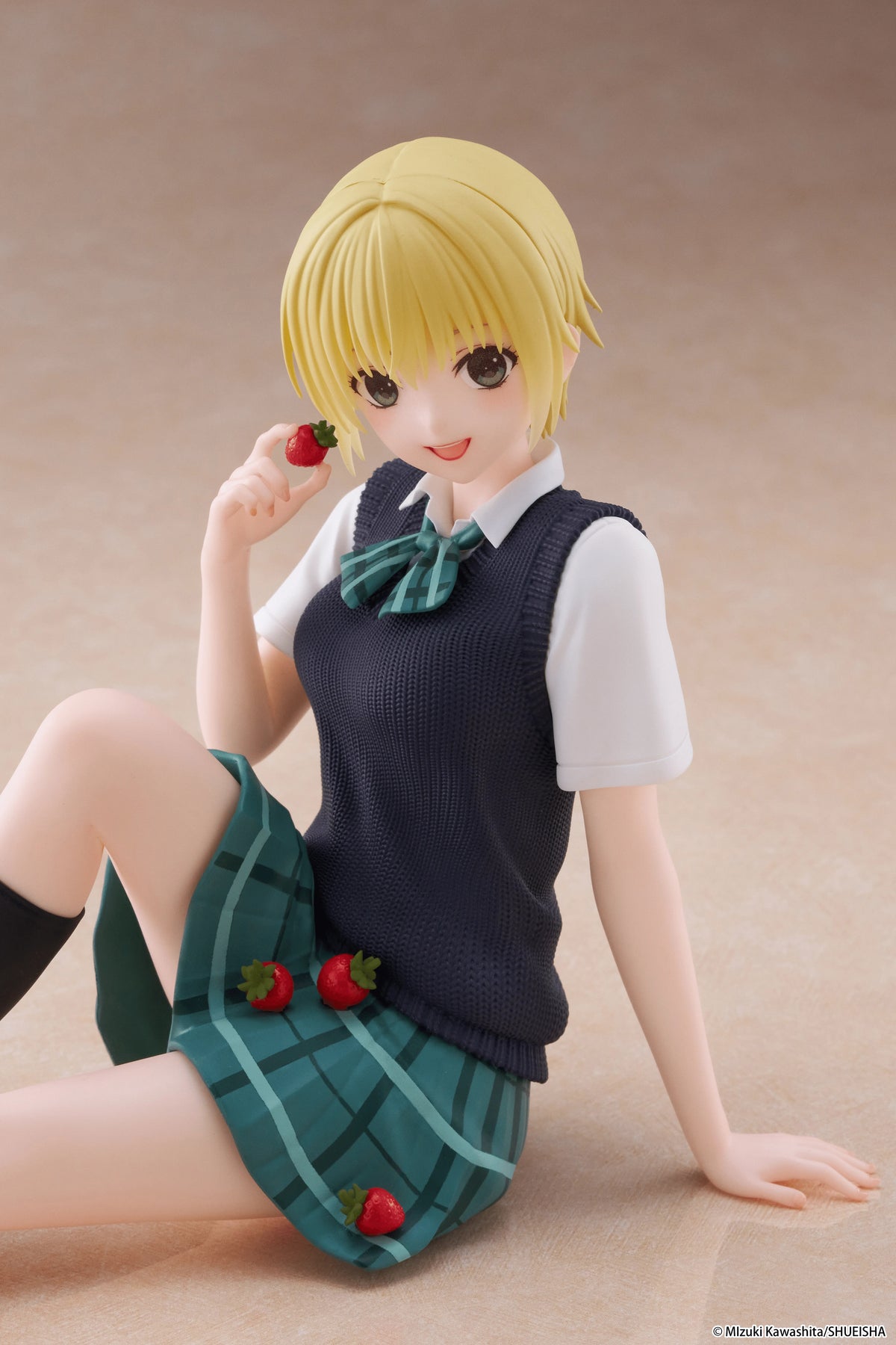 Strawberry 100% Desktop Cute Figure - Tsukasa Nishino (School uniform Ver.)