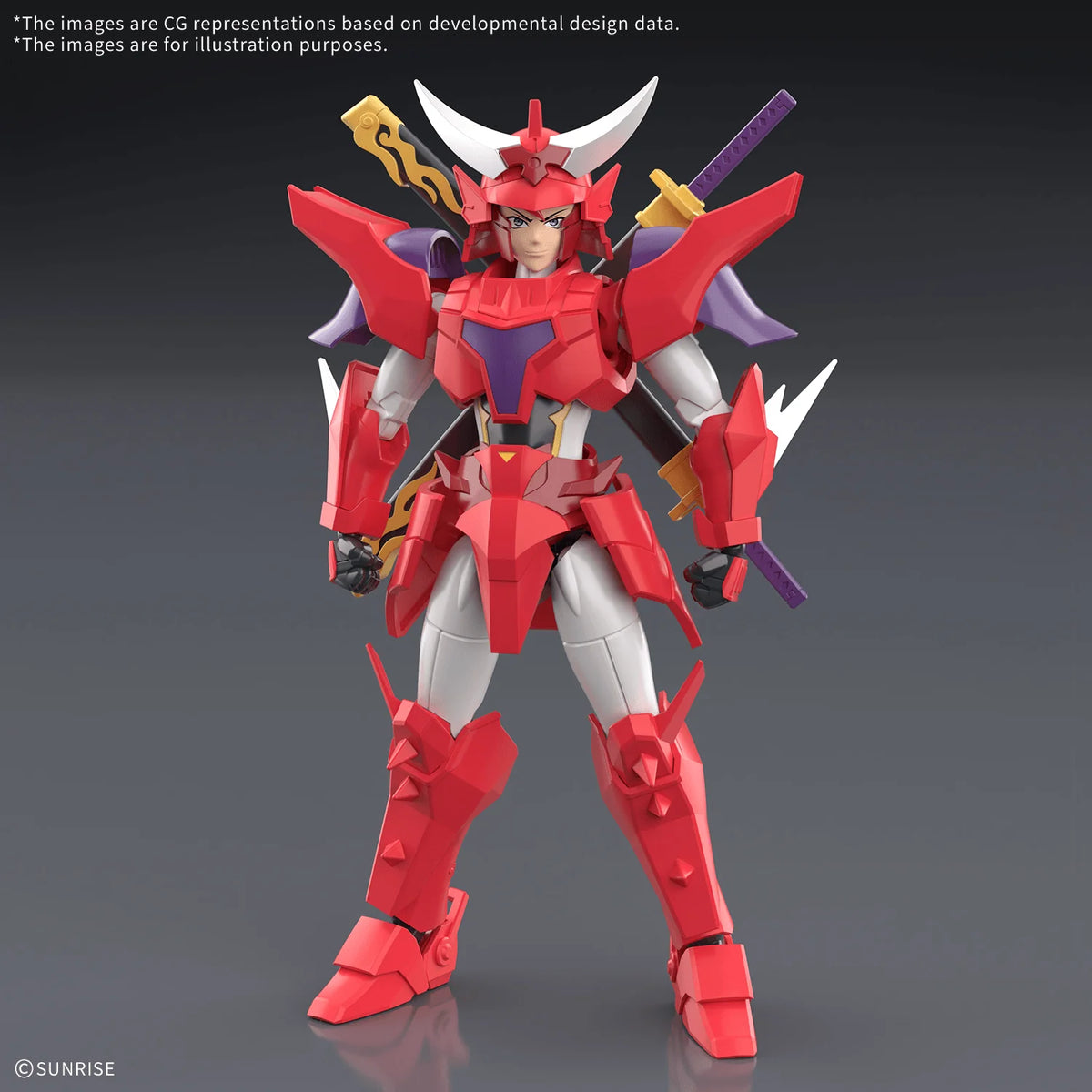 30MF Yoroi-Shinden Samurai Troopers(Ronin Warriors) Gai of the Heat
