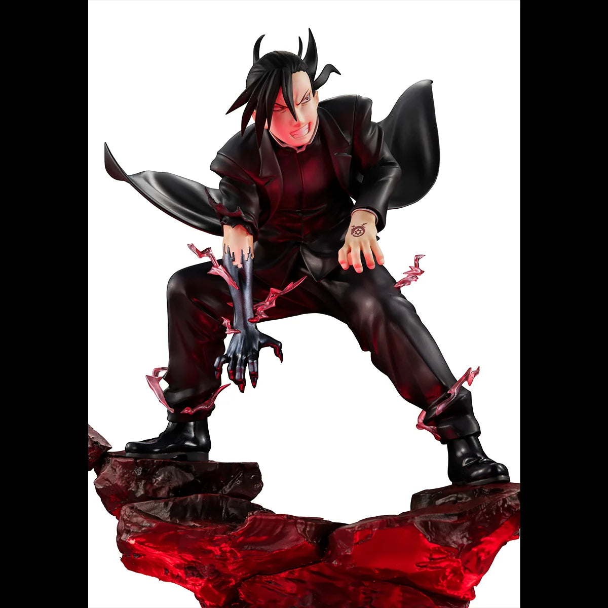 MegaHouse G.E.M. Fullmetal Alchemist Greed (Ling Yao) Scale Figure with LED Base Stand