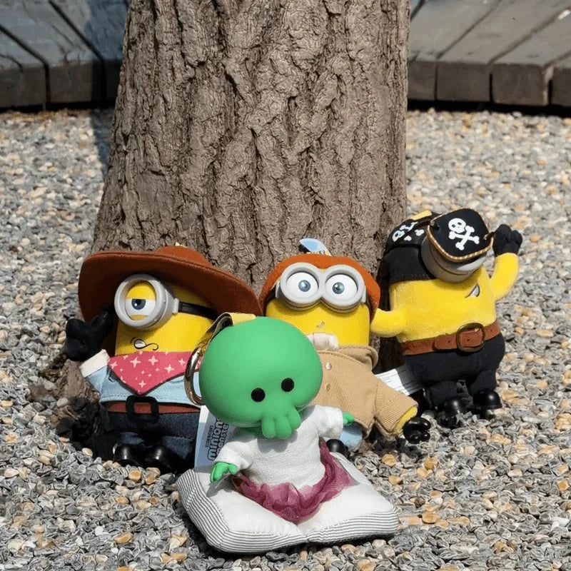 Minions & Monsters Series Vinyl Plush Pendant Blind Box (Box of 4)
