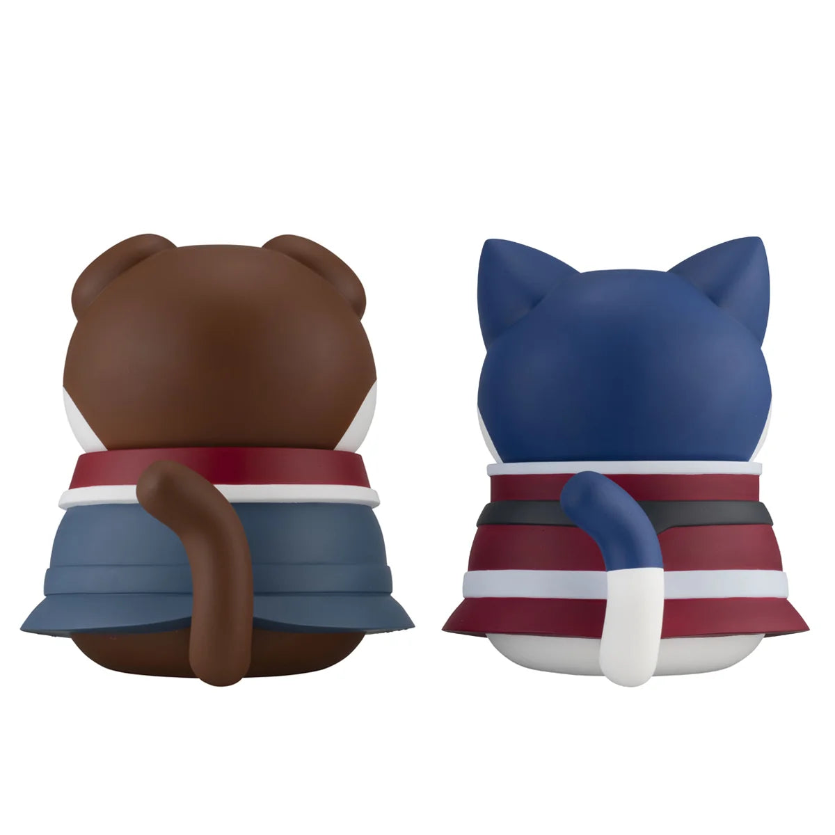 MegaHouse Mega Cat Project Gundam SEED Cat Figures Set (Kira, Athrun, Lacus)